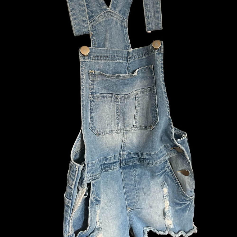 Highway Jeans Overall Shorts